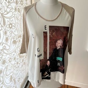 Zara W&B T-shirt size M Mede in Portugal